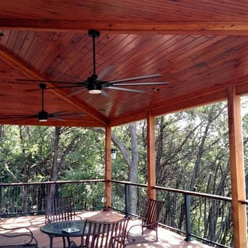 Ipe Deck and Porch on Rob Roy at the Lake in West Austin, TX