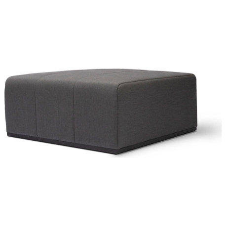 Blinde™ Connect O37 Ottoman Modular Sofa - Outdoor Living, Flanelle