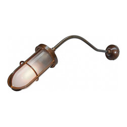 WYBERT WELL GLASS WALL LIGHT IP65 - Bathroom Wall Lights