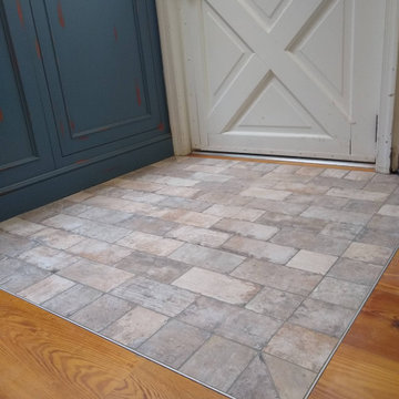Quakertown Farm House - Porcelain brickface tile.