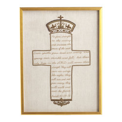 ZARDOSI CROSS WALL ART - Products