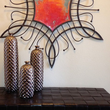 Interior Design - Canyon Lakes (Navy & Rust)