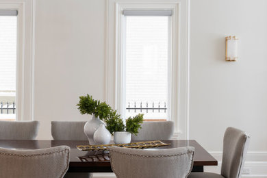 Transitional dining room photo in Other