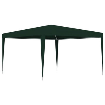 vidaXL Professional Party Tent 13.1'x13.1' Green 0.3 oz/ft²