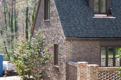 Inspiration for a timeless exterior home remodel in Raleigh