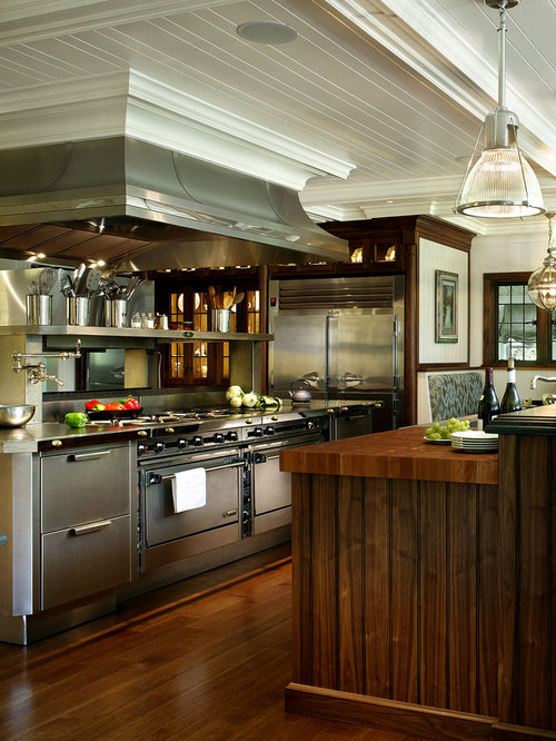 Best Chef Kitchen Stove Design Ideas & Remodel Pictures | Houzz Chef Kitchen Stove Photos