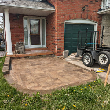 Front Patio Replacement & Re-lay