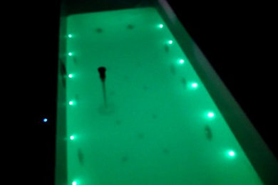 Акриловая ванна с подсветкой