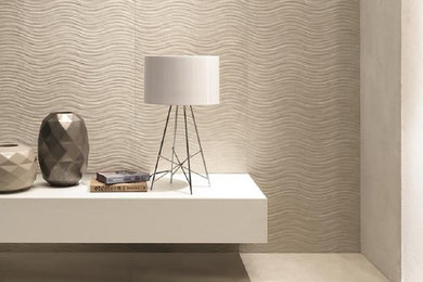 Example of a minimalist hallway design in New York