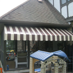 Traditional Pan & Cover Aluminum Awning - Outdoor Products
