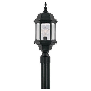 Designers Fountain 2976-BK Devonshire - One Light Outdoor Post Lantern