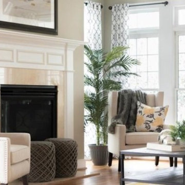 Empty house staging