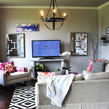 Before and After Living spaces
