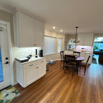 Dining Area Cabinet Paint – Wide Angle