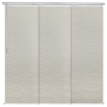 Eliana 3-Panel Track Extendable Vertical Blinds 36-66"W