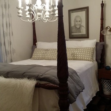 Fresh Look for Tiny Master Bedroom | Marietta, GA
