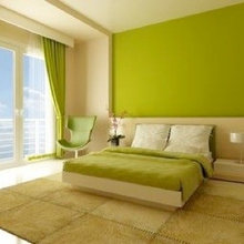 green paint