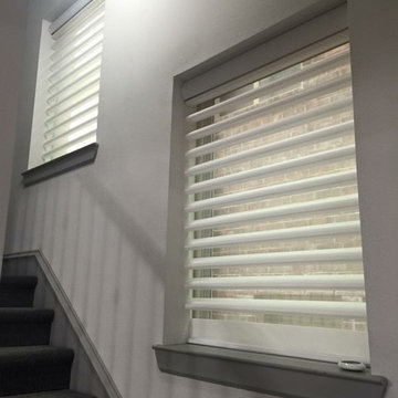 Contemporary Drapery, Valance, Duette & Pirouette with PowerView - Dallas