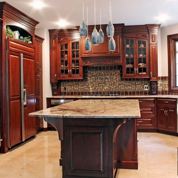 Custom Cherry Traditional Home
