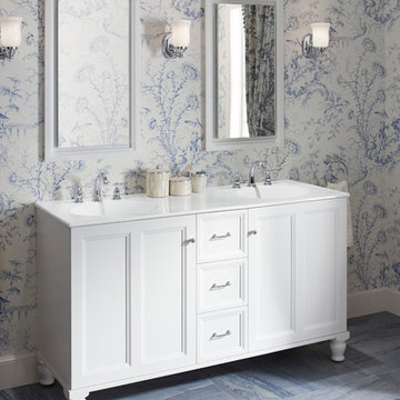 Kohler Damask Vanity & Kelston Widespread Faucet