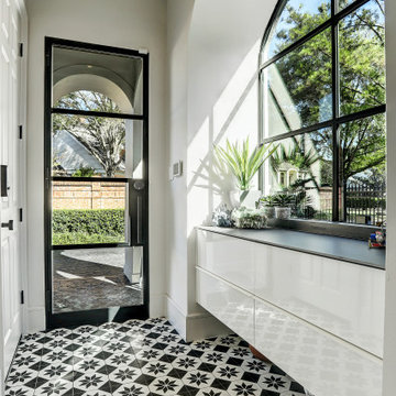 Small profile Glass Wall project Houston Tx