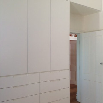 Maximum storage in modern wardrobe