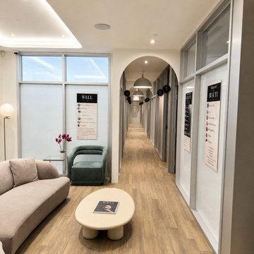 Integrated Clinic Waiting Area and Treatment Corridor
