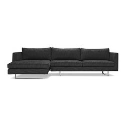Owens Modern Fabric Sectional Sofa - Sectional Sofas