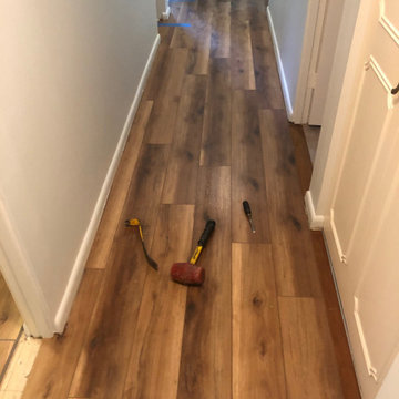 Installing Luxury Vinyl Plank Flooring in St. Augustine, FL
