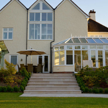 Smooth Natural Sandstone Steps