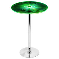 LumiSource Spyra Light Up Adjustable Bar Table