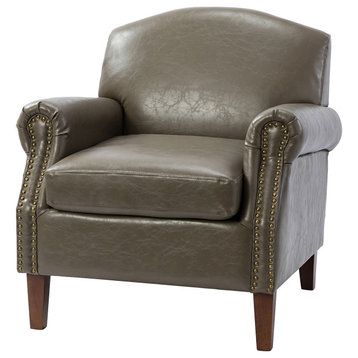 TATEUS single sofa Armchair-GREY