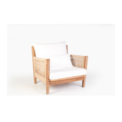 Wintons Teak Planar Deep Seater - Outdoor Lounge Furniture