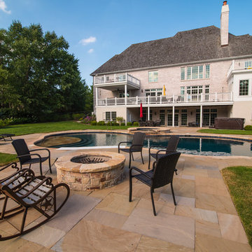 Freeform Pool in Libertyville, IL
