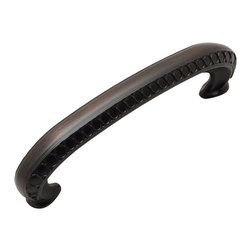 Cosmas - Cabinet Pull, 3-3/4" Hole Centers, Set of 25 - Cabinet And Drawer Handle Pulls
