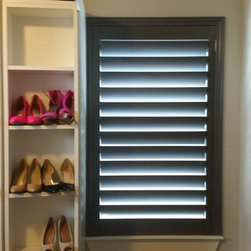 Stained Gray Shutters - Products