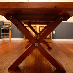 X Design Farm House Table - Dining Tables