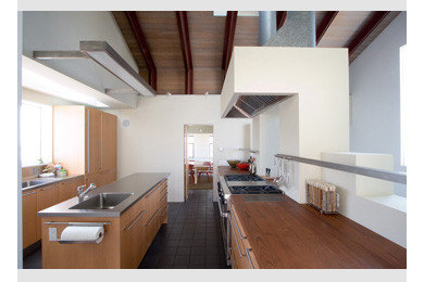Minimalist kitchen photo in Other