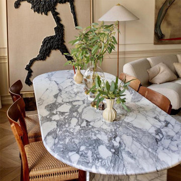 Arabescato Marble Table