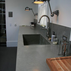 Concrete kitchen countertops - Kitchen Countertops