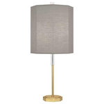 Robert Abbey - Robert Abbey SG04 Kate, 1 Light Table Lamp - Make a bold statement in your space with the KateKate 1 Light Table L Modern Brass/Crystal *UL Approved: YES Energy Star Qualified: n/a ADA Certified: n/a  *Number of Lights: 1-*Wattage:150w Type A bulb(s) *Bulb Included:No *Bulb Type:Type A *Finish Type:Modern Brass/Crystal