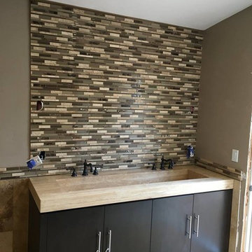 Transitional Bathroom Backsplash in Lodi, CA