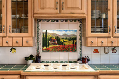 Example of a minimalist kitchen design in Detroit