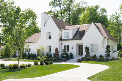 Transitional exterior home photo in Nashville