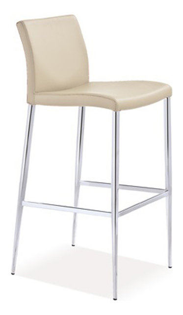 Sleek Modern Stool Bar Stools And Counter By Artefac Sleek Modern Stool Beige Counter Height 26