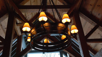 Wrought Iron Chandelier