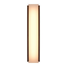 Capio 28 LED Wall Sconce, Walnut, 2700k