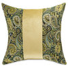 Emerald Isle Forsythe 22" Square Throw Pillow - Green