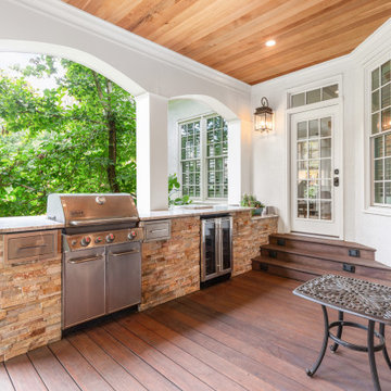 An Outdoor Room in Lush surroundings