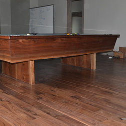 Black Walnut Billiard Table - Game Tables